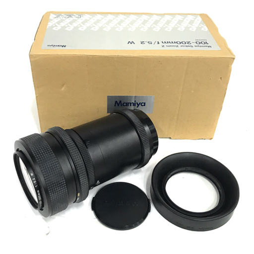Mamiya マミヤ Sekor Zoom Z 100-200mm f:5.2W マニュアルフォーカス カメラレンズ ズームレンズ